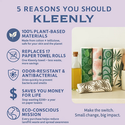 Kleenly Reusable Paper Towels